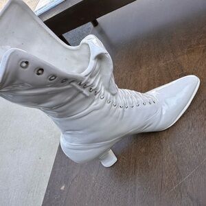 Ceramic Boot Planter - Victorian Vintage